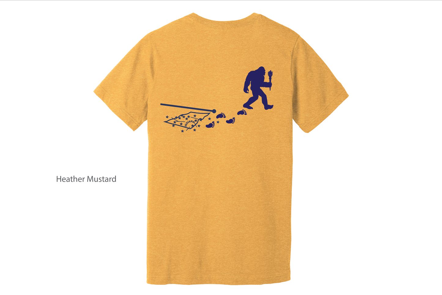 Sasquatch State Seal - Indiana T-shirt