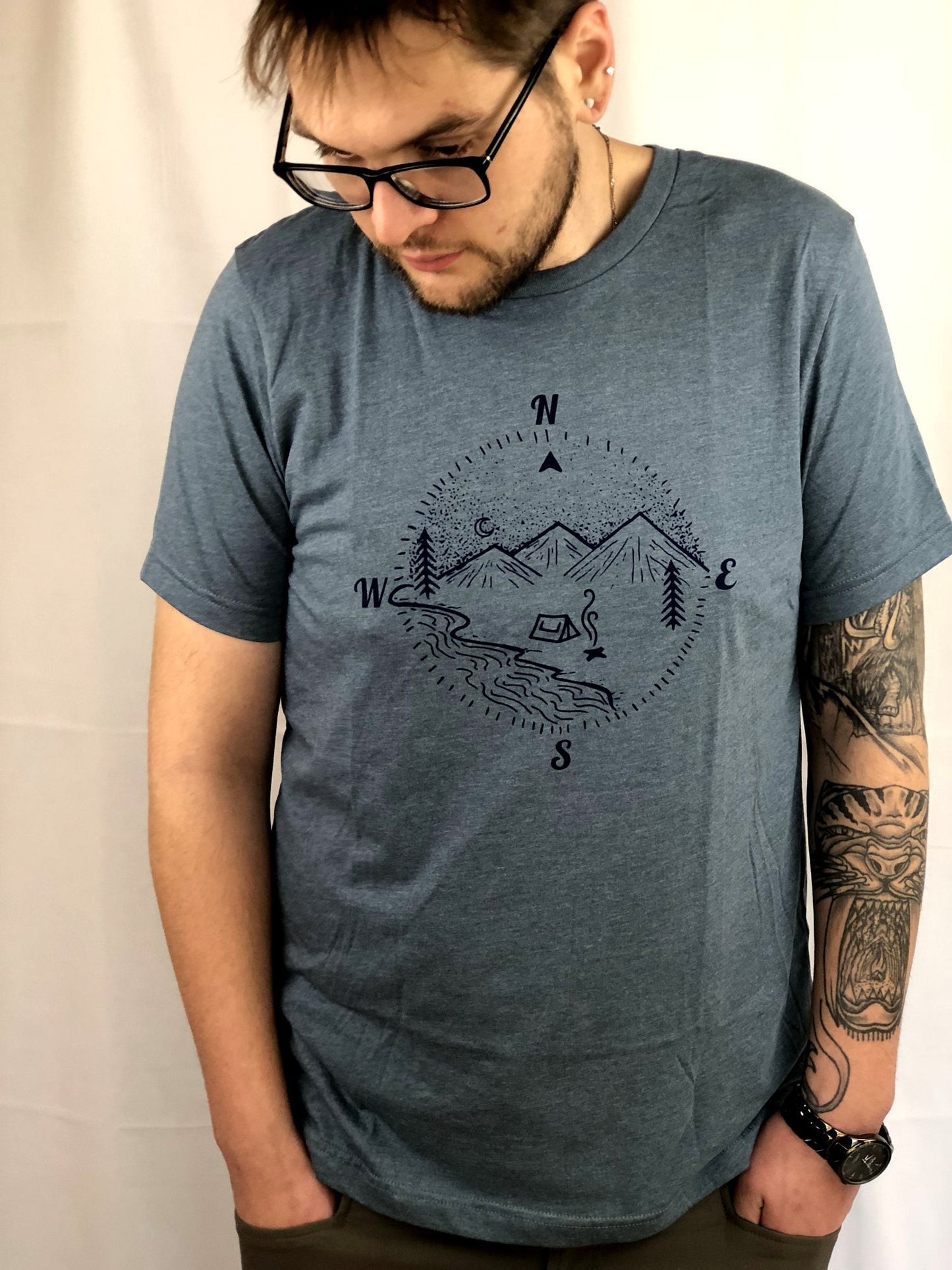 Camping Compass T-shirt
