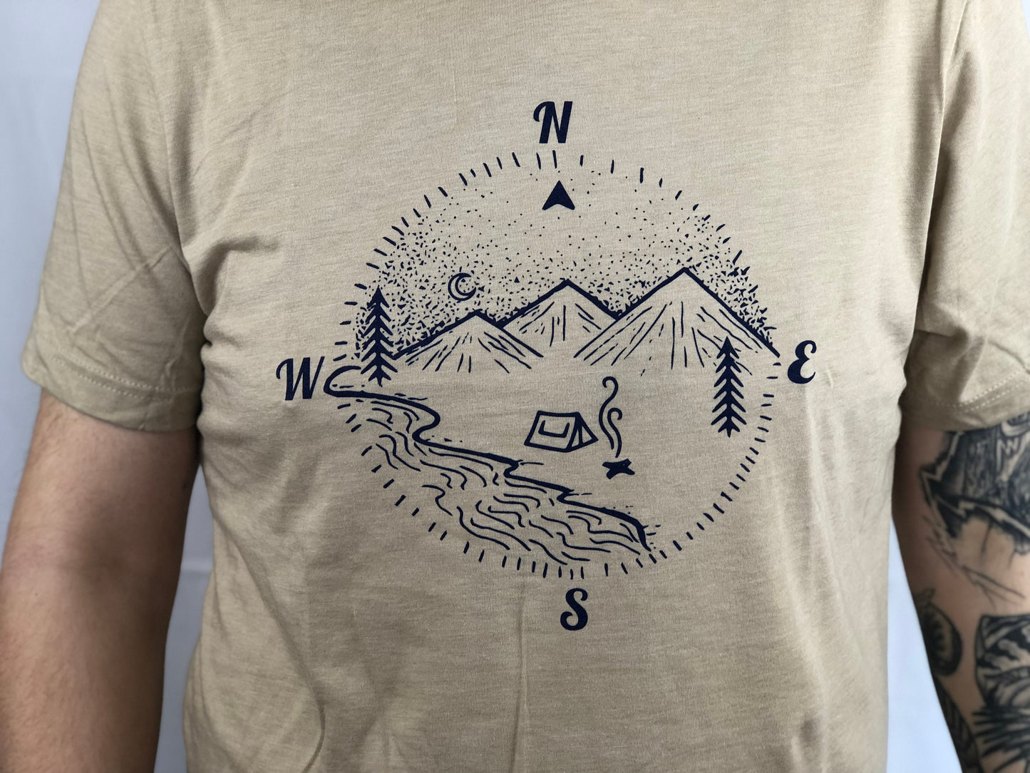 Camping Compass T-shirt