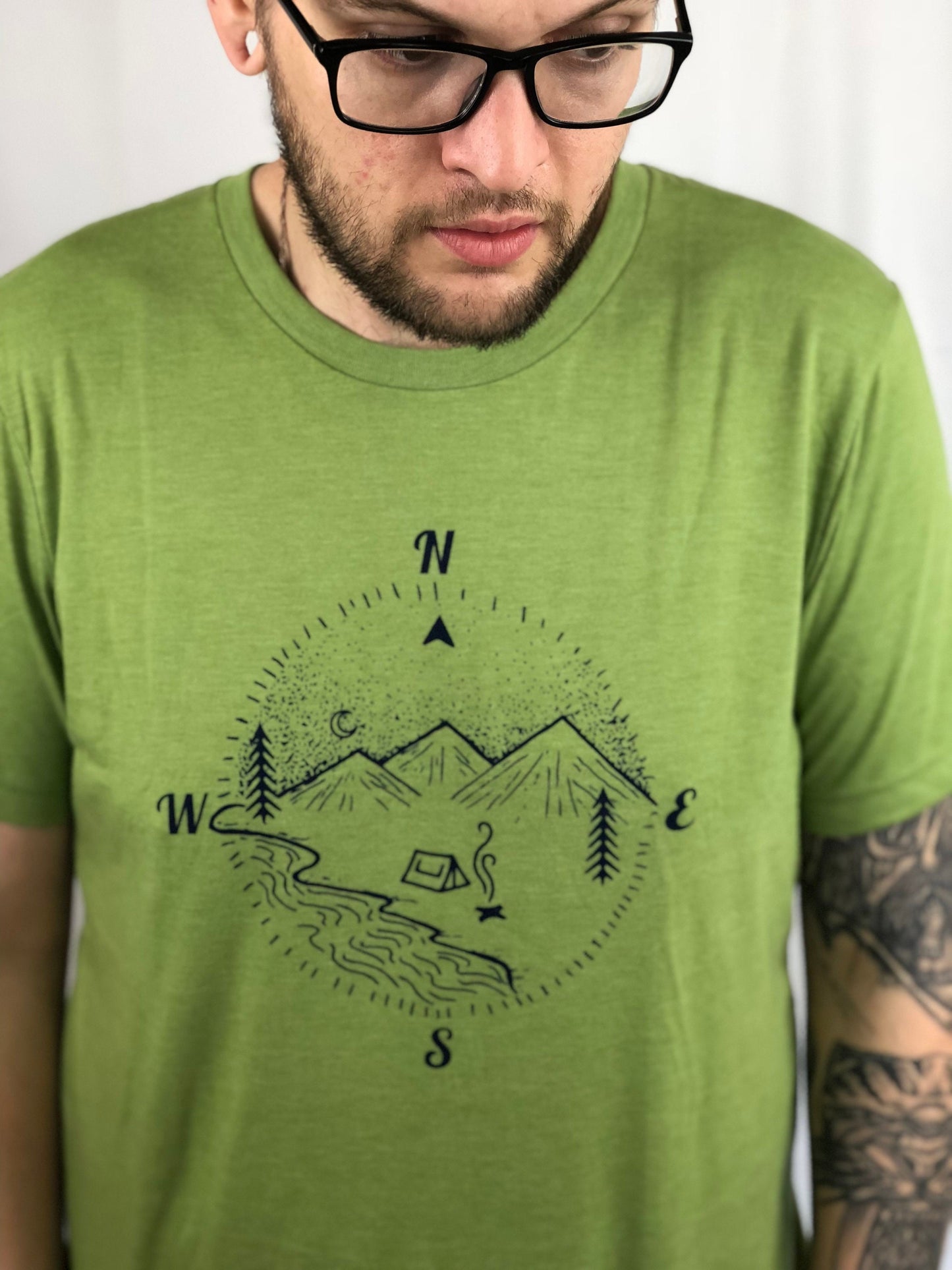 Camping Compass T-shirt