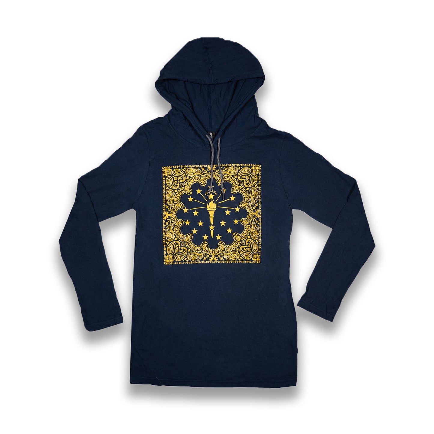 Indiana Bandana T-shirt, Hooded T-shirt and Hoodie- FREE SHIPPING!