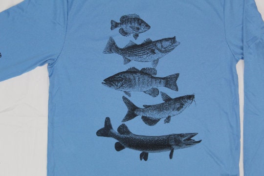 Dry Wicking Kid's Fishing Shirt With Ruler