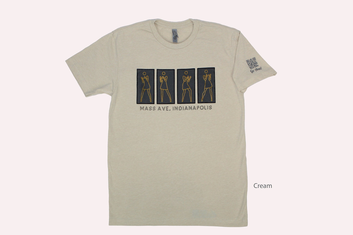 Mass Ave Dancing Ann-Indianapolis IN T-shirt