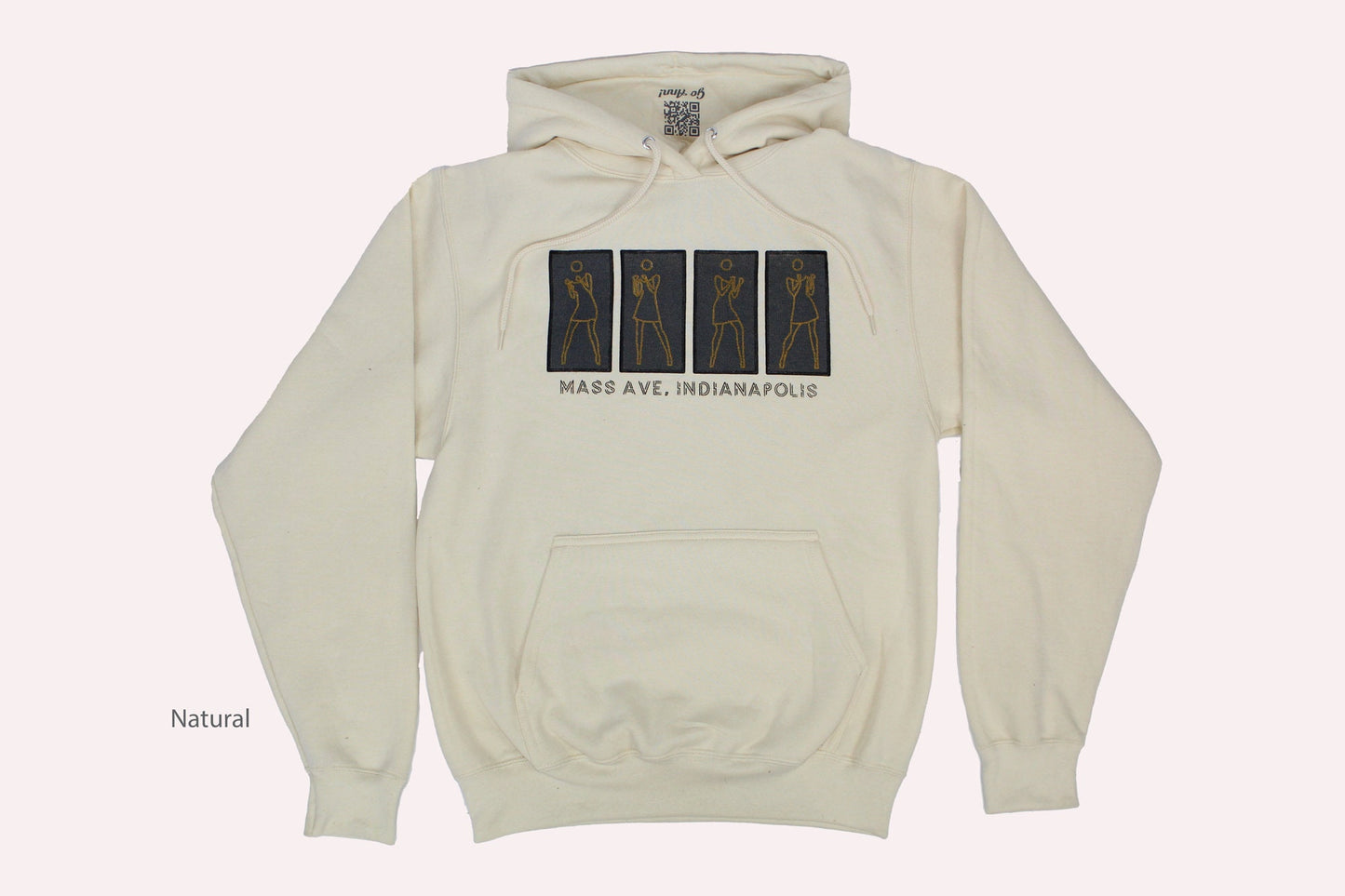 Mass Ave Dancing Ann-Indianapolis Hoodie