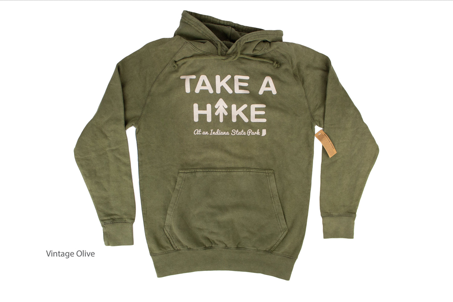 Take A Hike at an Indiana State Park Hooded Sweatshirt