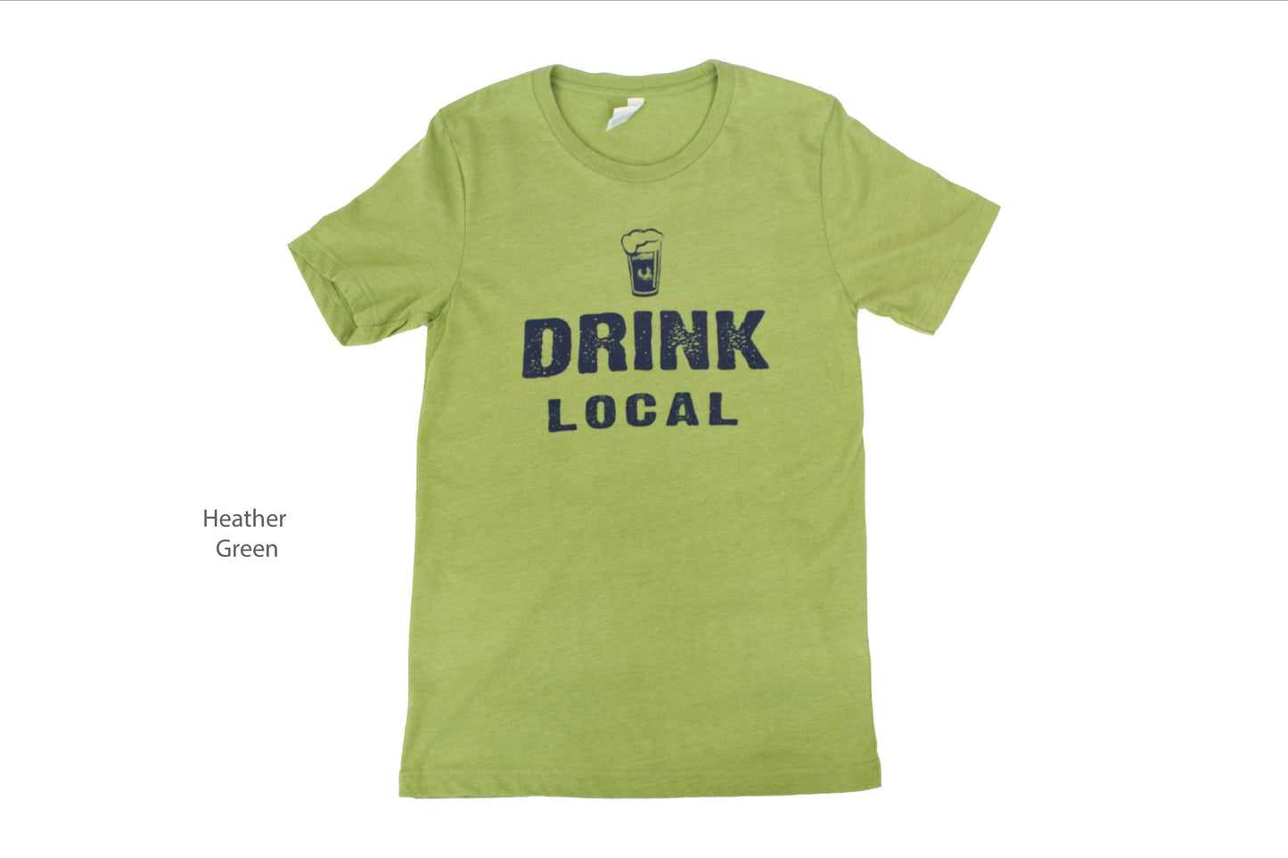 Drink Local. All Indiana Breweries Printed On Back