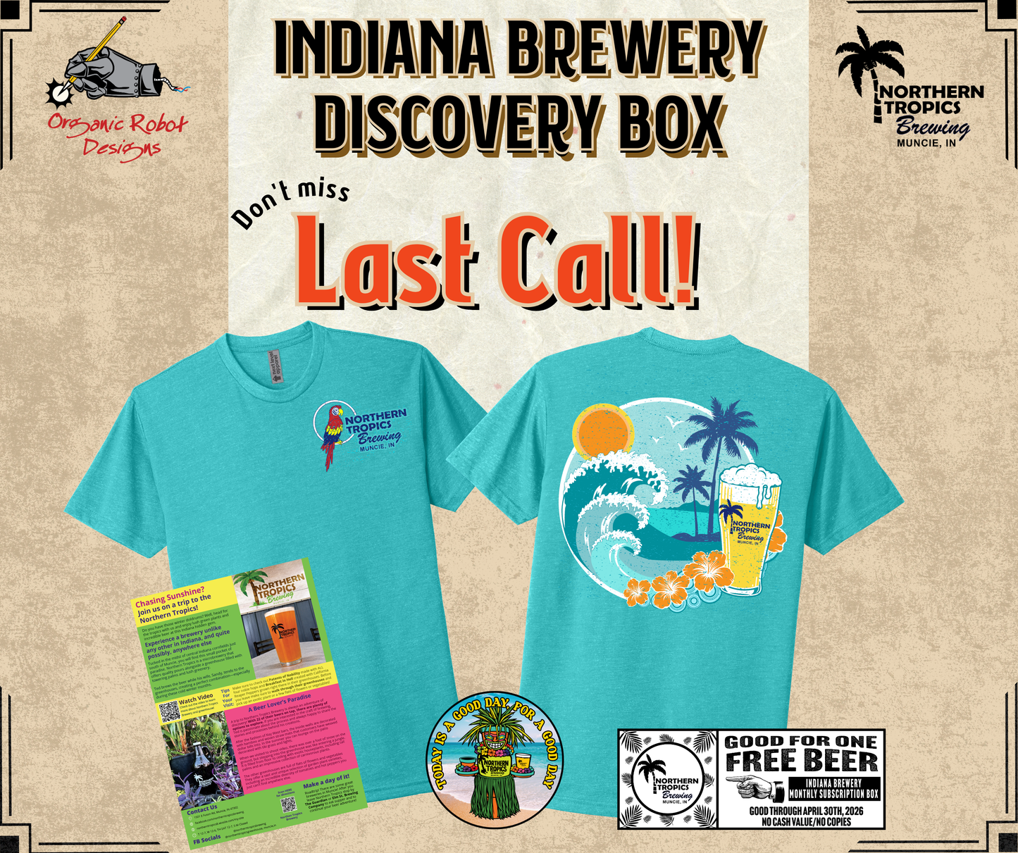 Last Call! - March/April Brewery Box