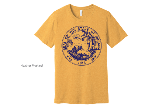 Sasquatch State Seal - Indiana T-shirt